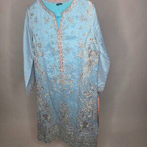 Sapphire Shalwar Kameez Pakistani / Indian Suit (3pcs) Small